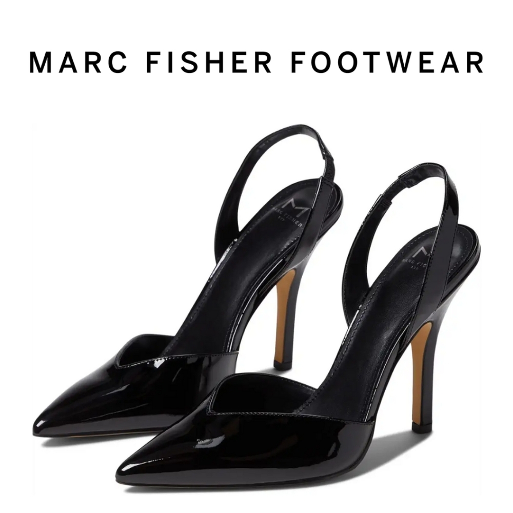 Marc Fisher LTD Fiesty Black 7.5 M - Picture 2 of 4